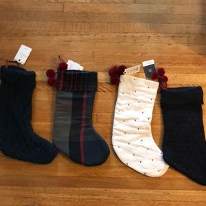 4 Hearth & Hand Stockings